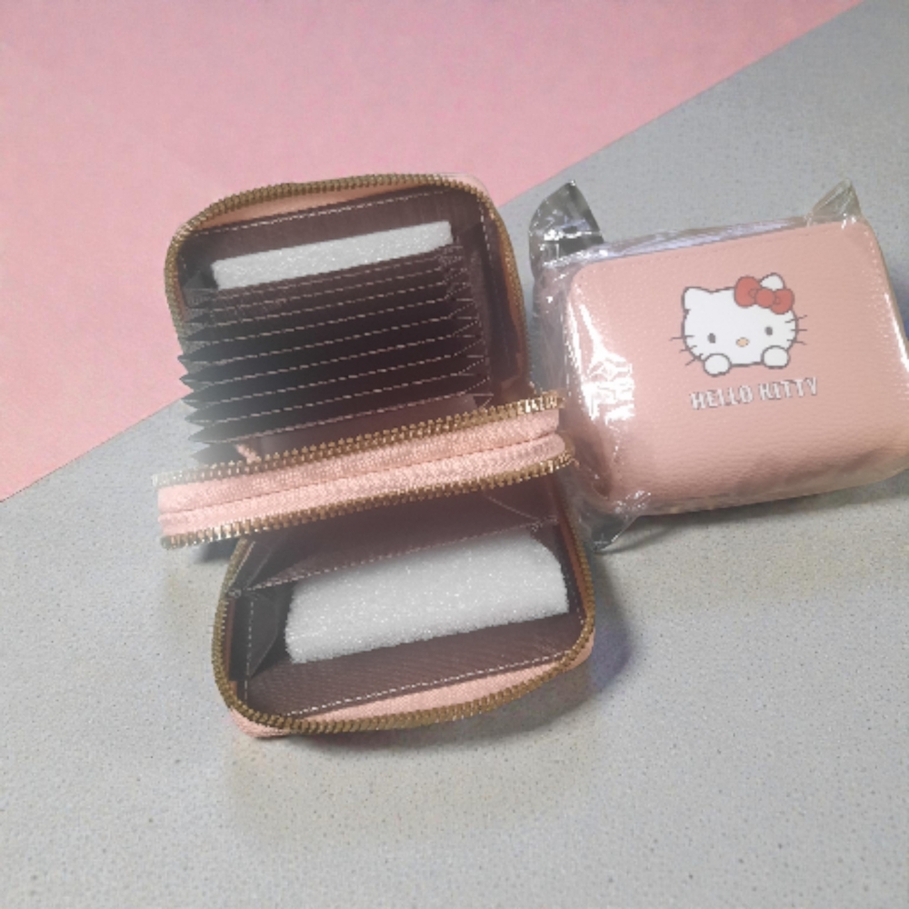 Hello Kitty Pink Key & Card Holder
